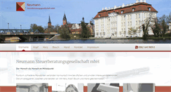 Desktop Screenshot of neumann-steuerberater.de